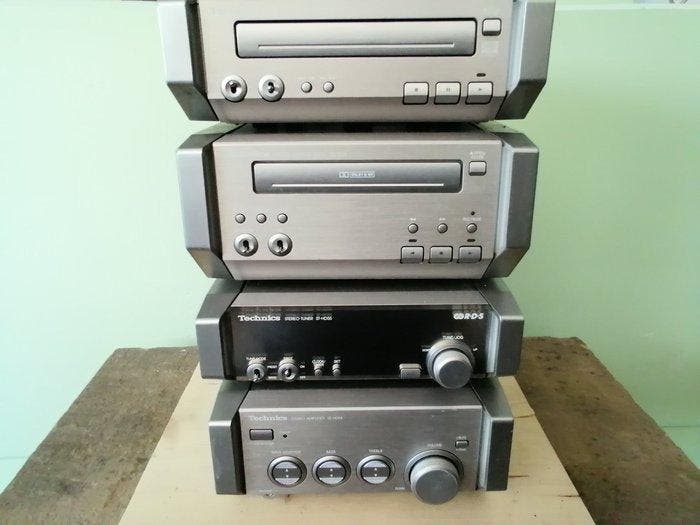 Technics - SL-HD55 / RS-HD75 / ST-HD55 / SE-HD55 Ensemble, TV, Hi-fi & Vidéo, Radios