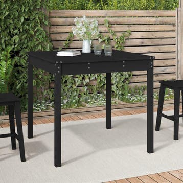 Grenenhouten Tuintafel | Retour Deal | Sla nu toe!, Tuin en Terras, Verzenden, Zo goed als nieuw, Vierkant, Hout