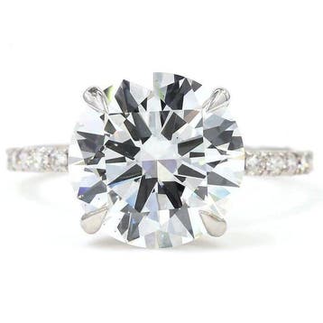 Sans prix de réserve - Bague - 18 carats Or blanc - 4.43ct., Nieuw