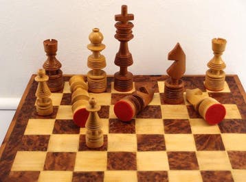 Jeu déchecs - Bois