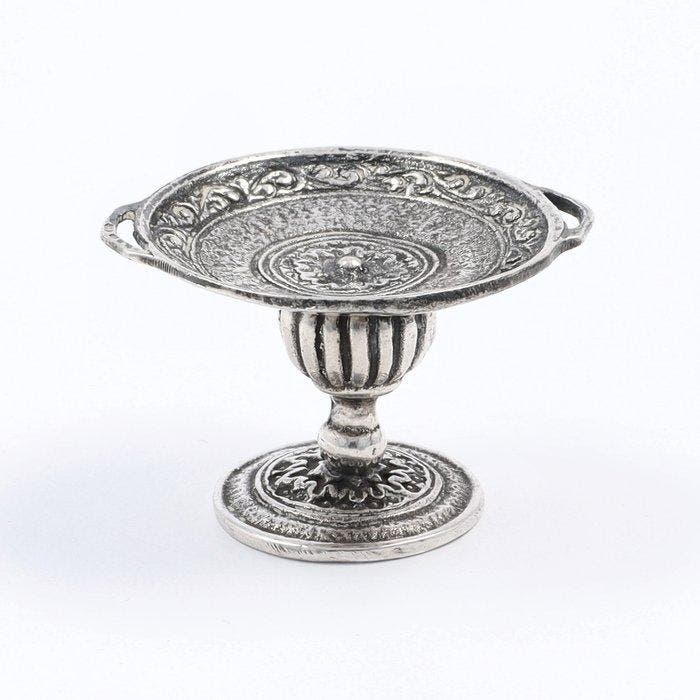 Miniatuur servies - Beeldje (3) - .835 zilver, .925 zilver, Antiquités & Art, Antiquités | Argent & Or