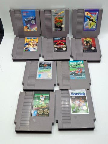 Nintendo - Nes - Lotto 10 Videogiochi - Videogame - Zonder, Nieuw