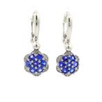 Zonder minimumprijs - Oorbellen Zilver - 2.22ct. tw.