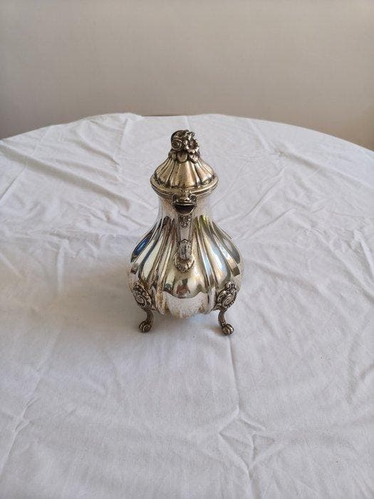 Service à thé et café (4) - Argent 800 - Argento 800, Antiquités & Art, Antiquités | Argent & Or