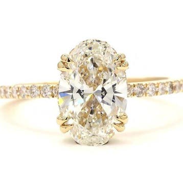 Sans prix de réserve - Bague - 18 carats Or jaune - 2.54ct., Handtassen en Accessoires, Ringen, Nieuw