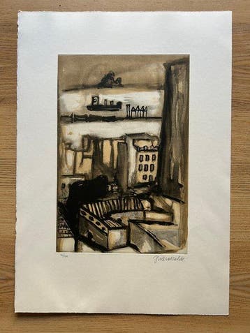 Juan Alcalde (1918-2020) - Paisaje costero