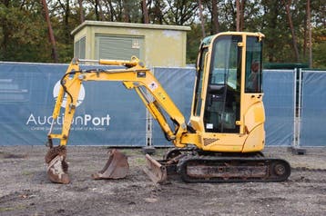 Veiling: Minigraver Yanmar VIO20-4 Diesel 14.3kW 2012, Ophalen