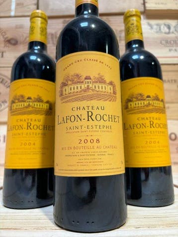 2004 x2 & 2008 Château Lafon Rochet - Saint-Estèphe Grand
