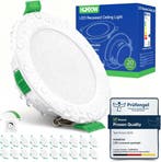 20x IP44 LED-spots 3-kleurig | Tweede kansje | OP = OP, Verzenden, Plafondspot of Wandspot