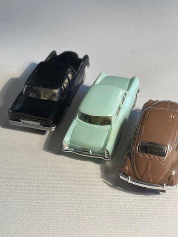 Faller H0 - Modeltreinlandschap (3) - Drie Faller AMS autos, Nieuw