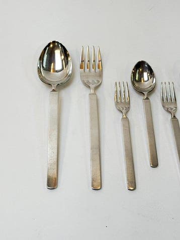 Alessi - Ménagère (12) - Métal - En complément
