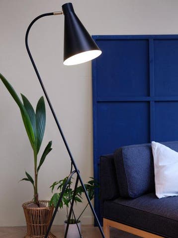 Dyberg Larsen - Lampadaire - Miles Floor Light - Noir -