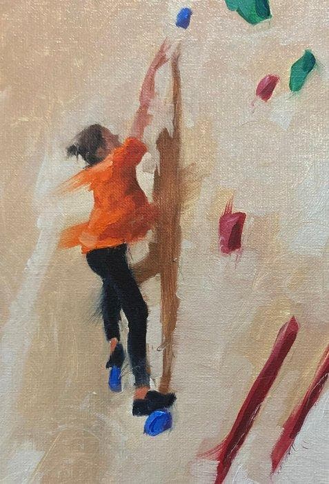 Thomas Dijkstra - Final grip, Antiquités & Art, Art | Peinture | Moderne