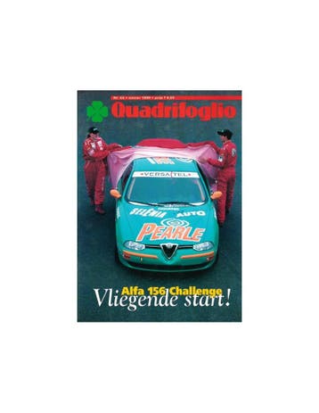 1999 ALFA ROMEO QUADRIFOGLIO MAGAZINE 62 NEDERLANDS