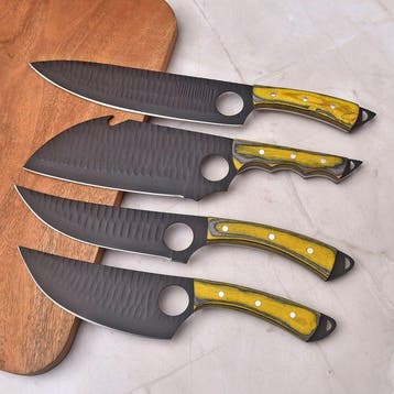 Keukenmes - Chefs knife - Pakka wood Hoge kwaliteit staal