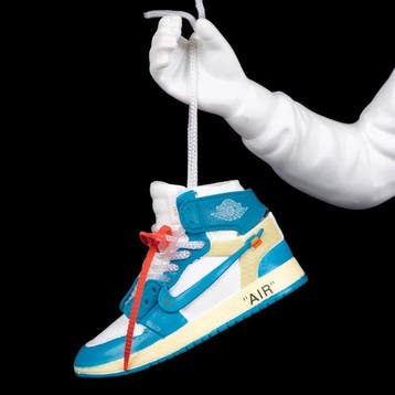 SKE - Banksy X NIKE AIR JORDAN, Antiek en Kunst