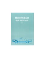 1984 MERCEDES BENZ SL BROCHURE DUITS, Ophalen of Verzenden, Nieuw