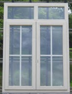 pvc raam , chassis , venster 120 x 170  parelwit ral 1013, Ophalen of Verzenden, Raamkozijn