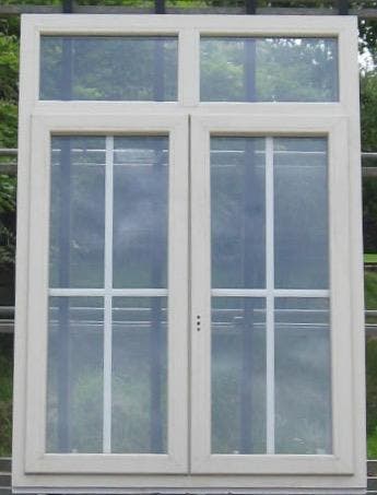 pvc raam , chassis , venster 120 x 170  parelwit ral 1013, Bricolage & Construction, Châssis & Portes coulissantes, Enlèvement ou Envoi