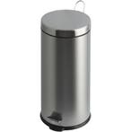 Pedaalemmer | RVS | 30L | Klapdeksel | Ø292x640(h)mm V-Part, Verzenden, Nieuw in verpakking