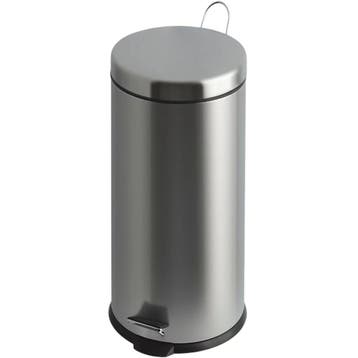 Pedaalemmer | RVS | 30L | Klapdeksel | Ø292x640(h)mm V-Part, Verzenden, Nieuw in verpakking