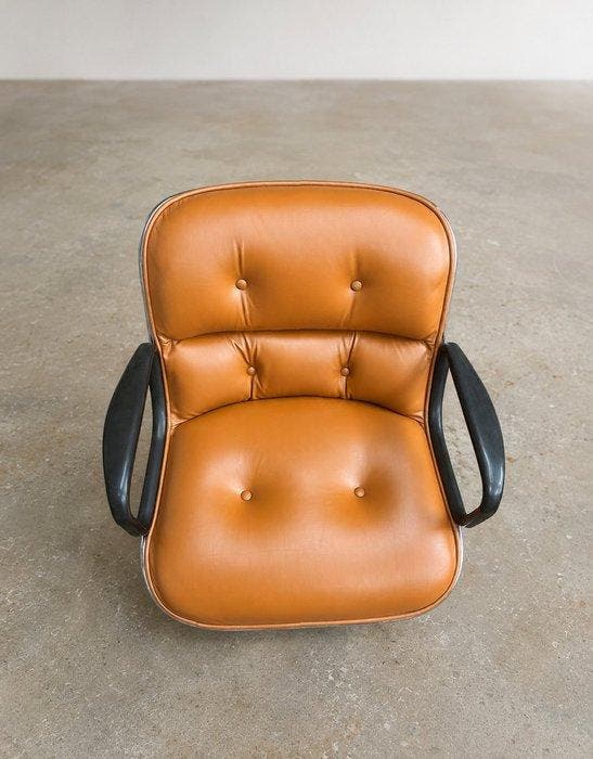 Knoll - Charles Pollock - Bureaustoel - Executive Chair 12E1, Antiquités & Art, Antiquités | Meubles | Chaises & Canapés