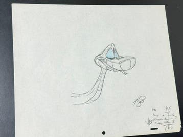 Walt Disney - Originele animatietekening van Kaa - Timon &