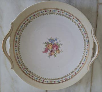 Limoges Raynaud - Gebak/taartset (11) - Porselein, Antiquités & Art