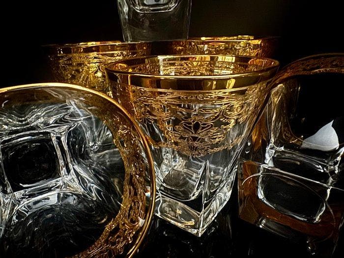 Whiskyglas (6) - Verleidelijke whiskyglazen voor het, Antiquités & Art, Antiquités | Meubles | Tables