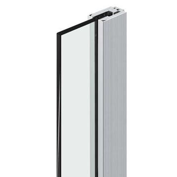 Klemprofiel douchewand 2000 mm-8mm-Zwart, Verzenden, Nieuw
