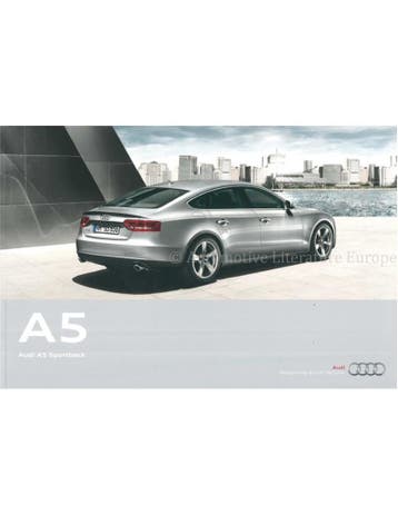 2010 AUDI A5 SPORTBACK BROCHURE FRANS (BE), Ophalen of Verzenden, Nieuw
