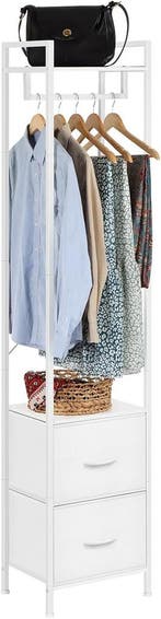 UOMIO Kledingrek Wit | Retour Deal | 29% korting, Kleding | Dames, Kledingrekken, Verzenden, Nieuw
