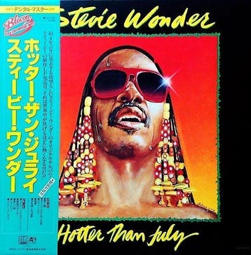 Stevie Wonder - Hotter Than July /Legendary First Jpn.Album