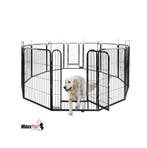 MaxxPet Hondenren - Puppyren met 12 Kennelpanelen - Staal..., Dieren en Toebehoren, Ophalen of Verzenden, Nieuw