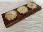 Objets maritimes - Station météorologique vintage baromètre,