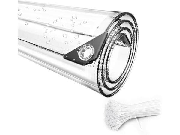 Veiling - Lanbent zeildoek (1,5 x 6 m) transparant, Bricolage & Construction, Bâches & Films