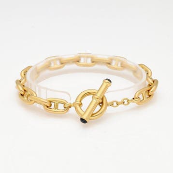 Armband - 18 karaat Geel goud, Handtassen en Accessoires, Armbanden, Nieuw