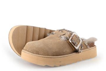 Colors of California Pantoffels in maat 39 Bruin, Kleding | Dames, Schoenen, Bruin, Verzenden, Zo goed als nieuw, Pantoffels of Sloffen