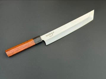 Keukenmes - Handgemaakt Takohiki sashimi mes, gesmeed staal,