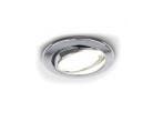 Veiling - 50x GU10 inbouw armatuur chroom met lamphouder, Nieuw