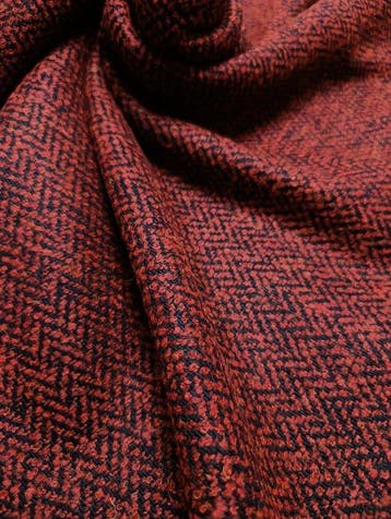 B698- 500 x 155 cm - Tweed in 100% Pura Lana di Biella -