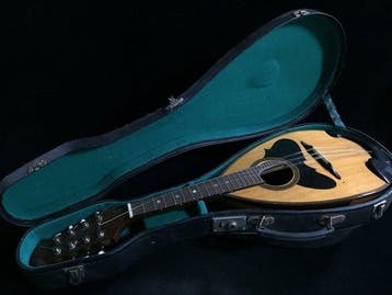 Vintage 1967 Suzuki Violin Co. Bowlback Mandolin Model No., Nieuw