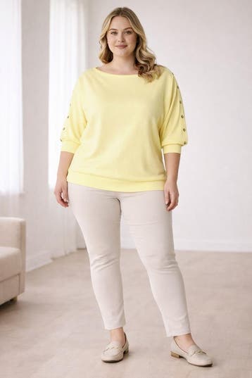 Yest Curve trui ValentinaX-0(44)Maat 42/44 (L), Kleding | Dames, Verzenden, Nieuw, Maat 42/44 (L), Overige kleuren