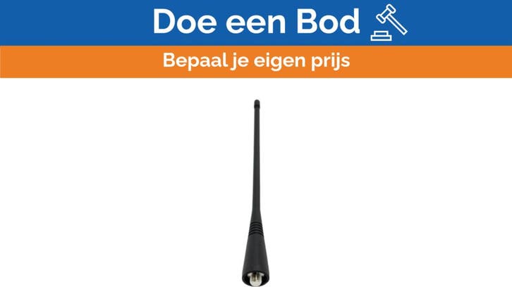 Bieden: Motorola PMAE4016A UHF Whip Antenna, Watersport en Boten, Navigatiemiddelen en Scheepselektronica, Ophalen of Verzenden