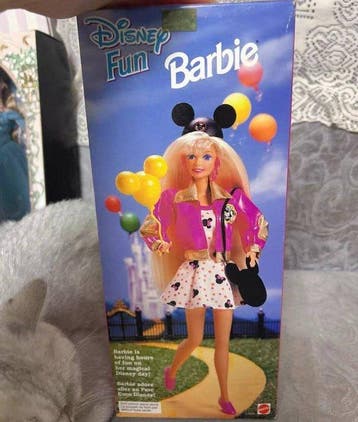 Mattel - Speelgoedfiguurtjes Disney Fun Barbie - 1990-2000