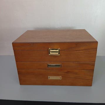 Boîte à bijoux - Coffret à bijoux - Bois - Jewelry Box
