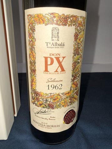 1962 Toro Albalá, Don PX Reserva Seleccion -, Nieuw