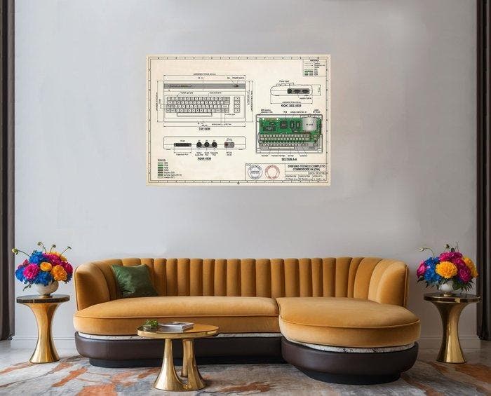 Commodore Anatomia del Commodore 64 - Complete Technical, Games en Spelcomputers, Spelcomputers | Overige Accessoires