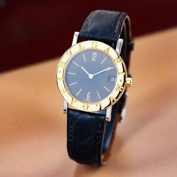Bvlgari - Bulgari 18k Gold Two Tone Case - BB30SGLD - Homme