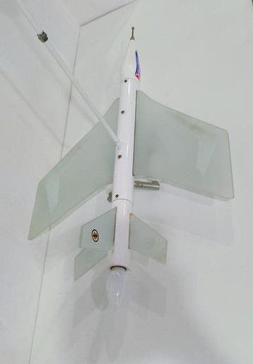 Plafondlamp - Metaal, Glas, Plastic - Plafondlamp in de vorm